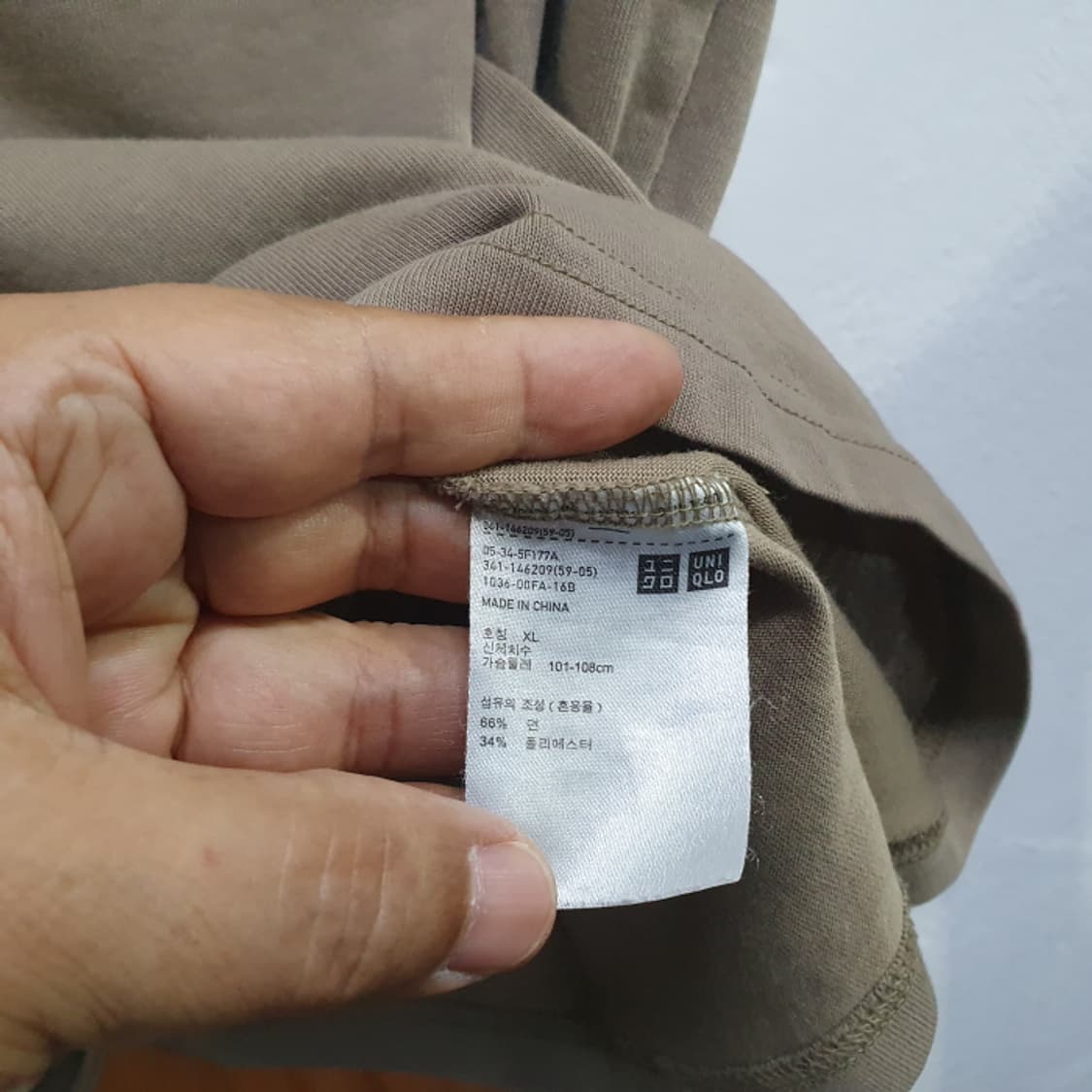 유니클로 라운드 반팔티(105) 상품이미지3