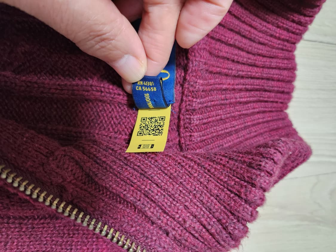 폴로랄프로렌 하프집업니트 (L 상품이미지6