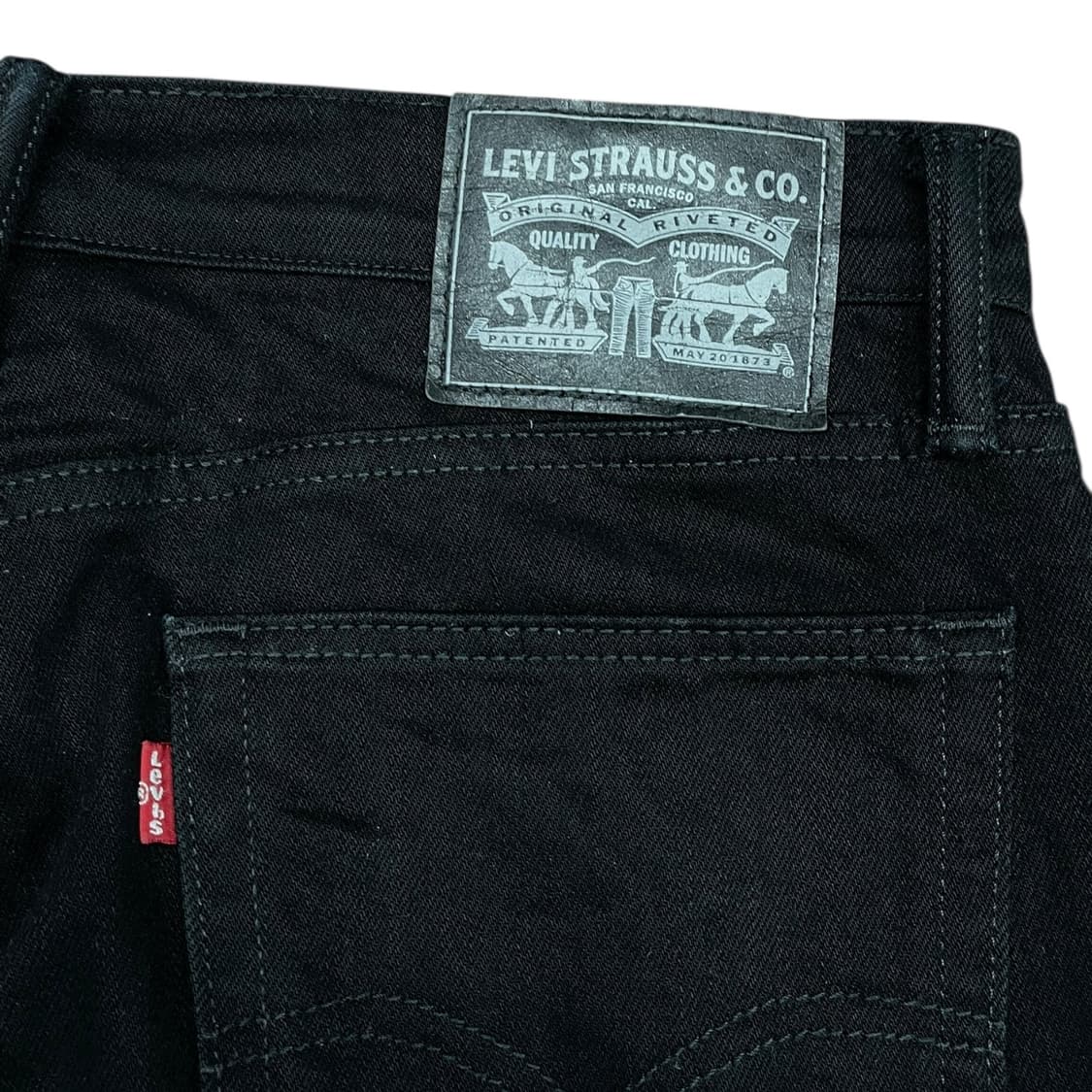 리바이스 510 흑청 데님팬츠 상품이미지4