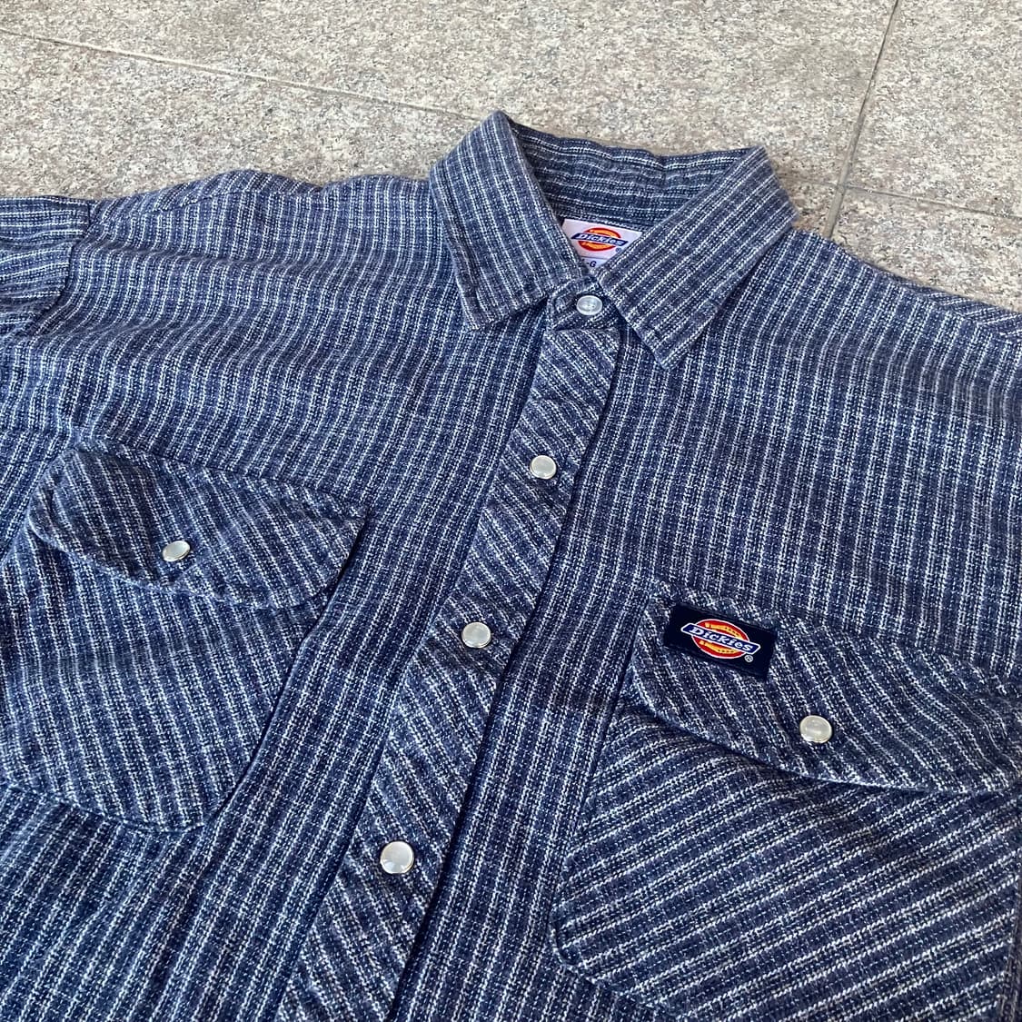 Dickies 코튼 플란넬 워크 셔츠 상품이미지3