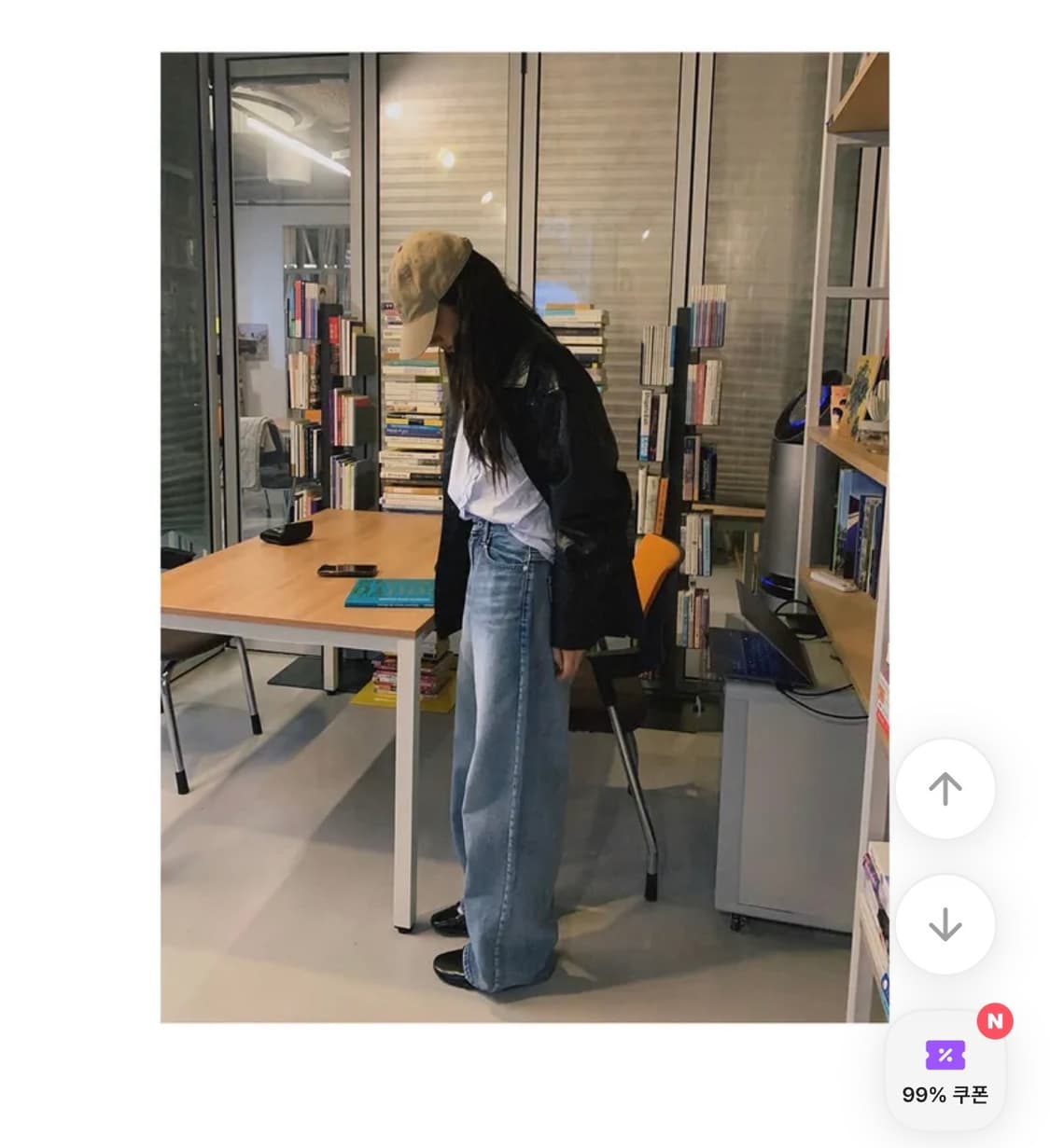 블렘토 워싱 데님 상품이미지3