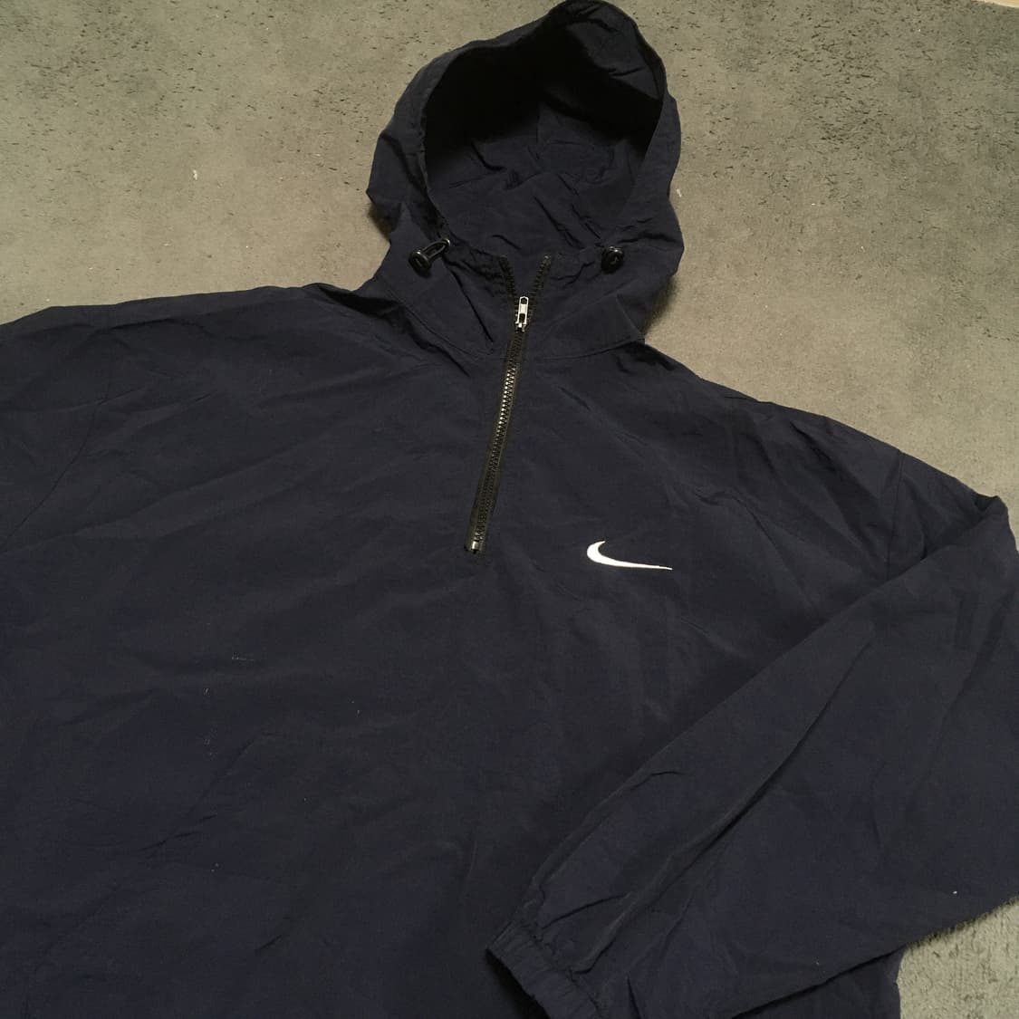 나이키 스우시 우븐 아노락 하프집업 바람막이 상품이미지4