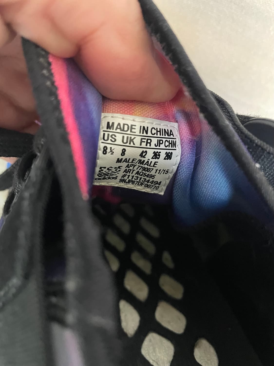 Y3 레트로 부스트 스니커즈 멀티컬러 265 상품이미지5