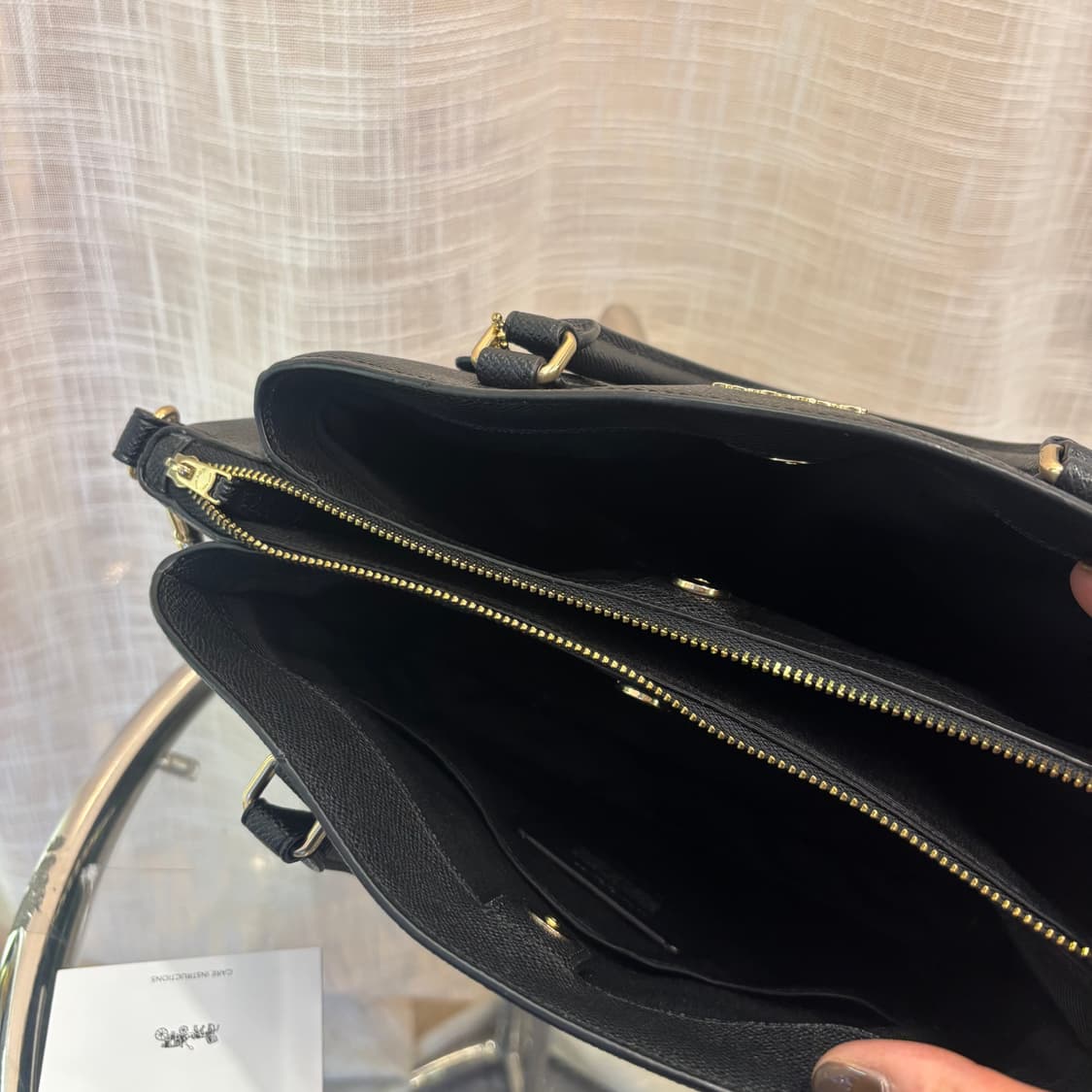 정품 코치 투웨이 토트백     상품이미지7