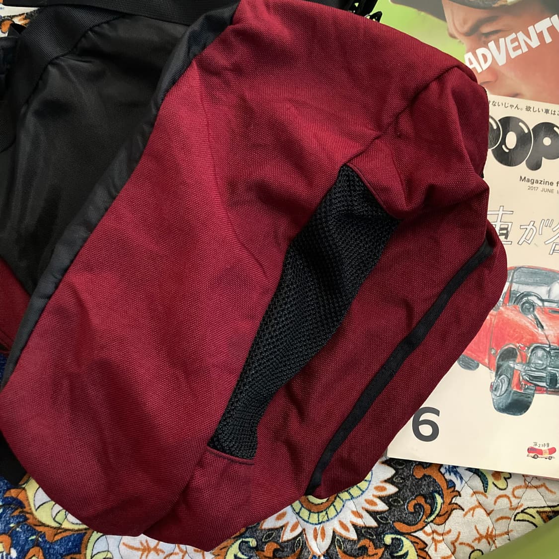 올드 빈티지 나이키 90's 스우시 입체 로고 매쉬 디테일 가방 백팩 상품이미지6