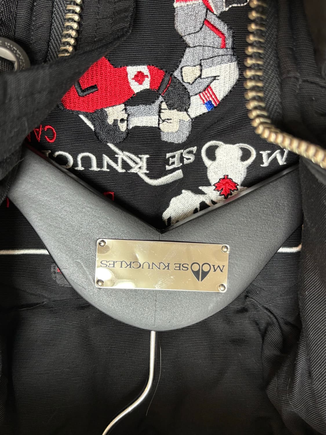 무스너클 쓰리쿼터 화이트퍼 m사이즈 새상품 상품이미지2