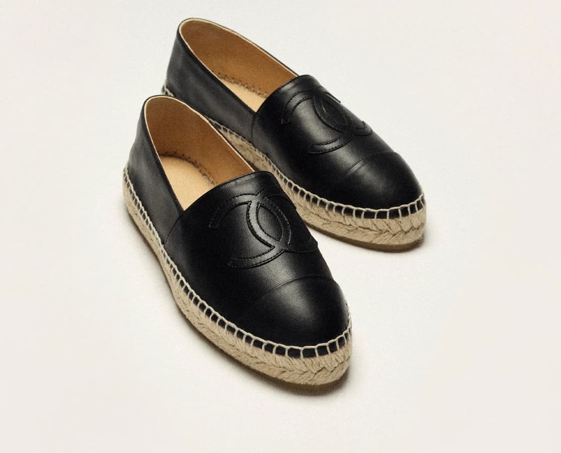 샤넬 에스파듀 블랙 37 상품이미지1