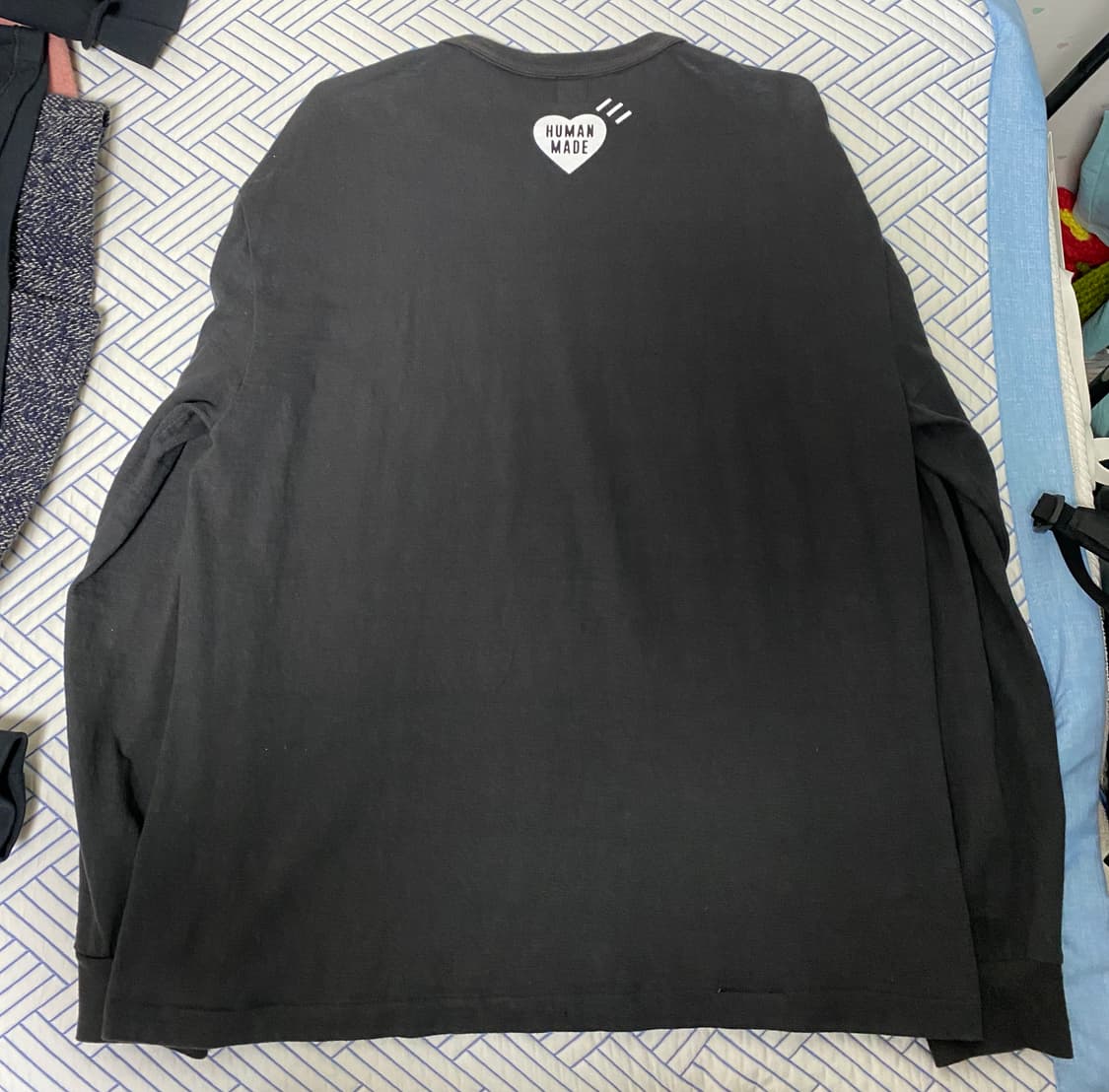휴먼메이드 롱슬리브 블랙 XL 상품이미지5