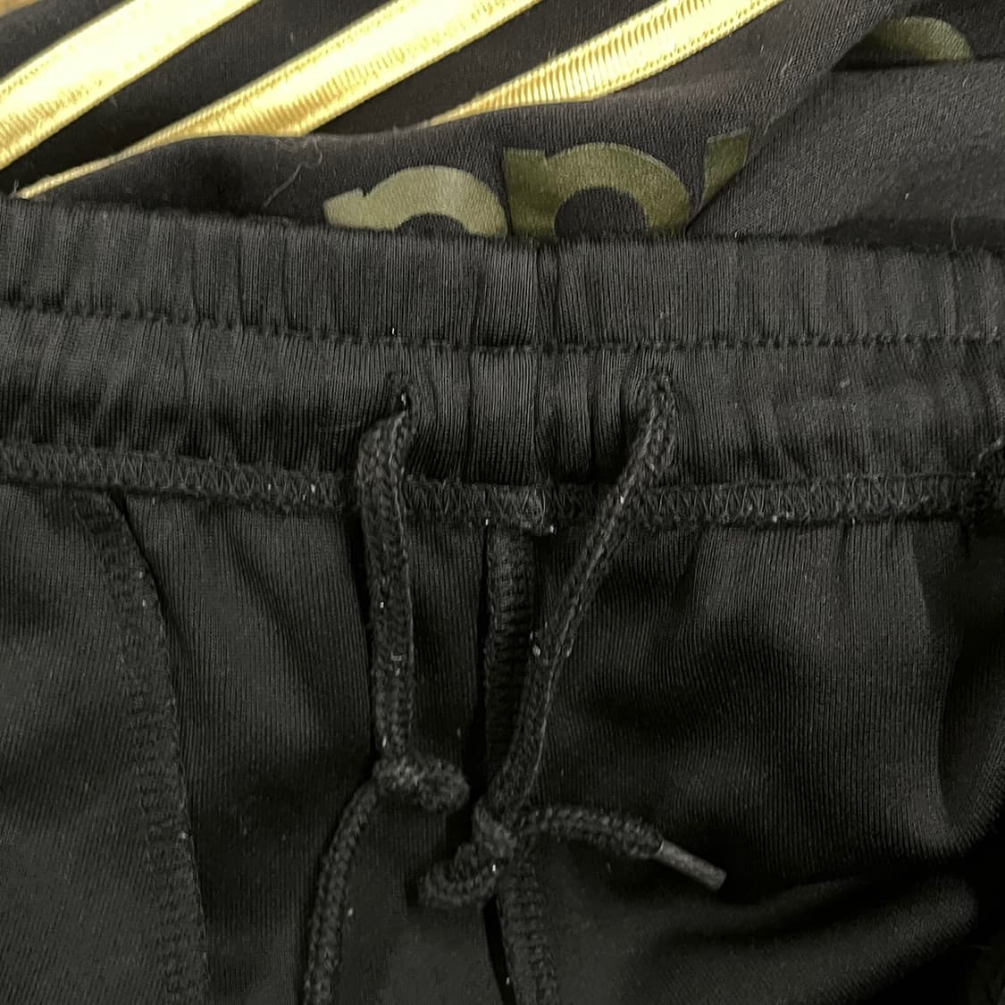 [정품/100] 아디다스 삼선 트레이닝 바지 블랙 골검 b16 상품이미지5