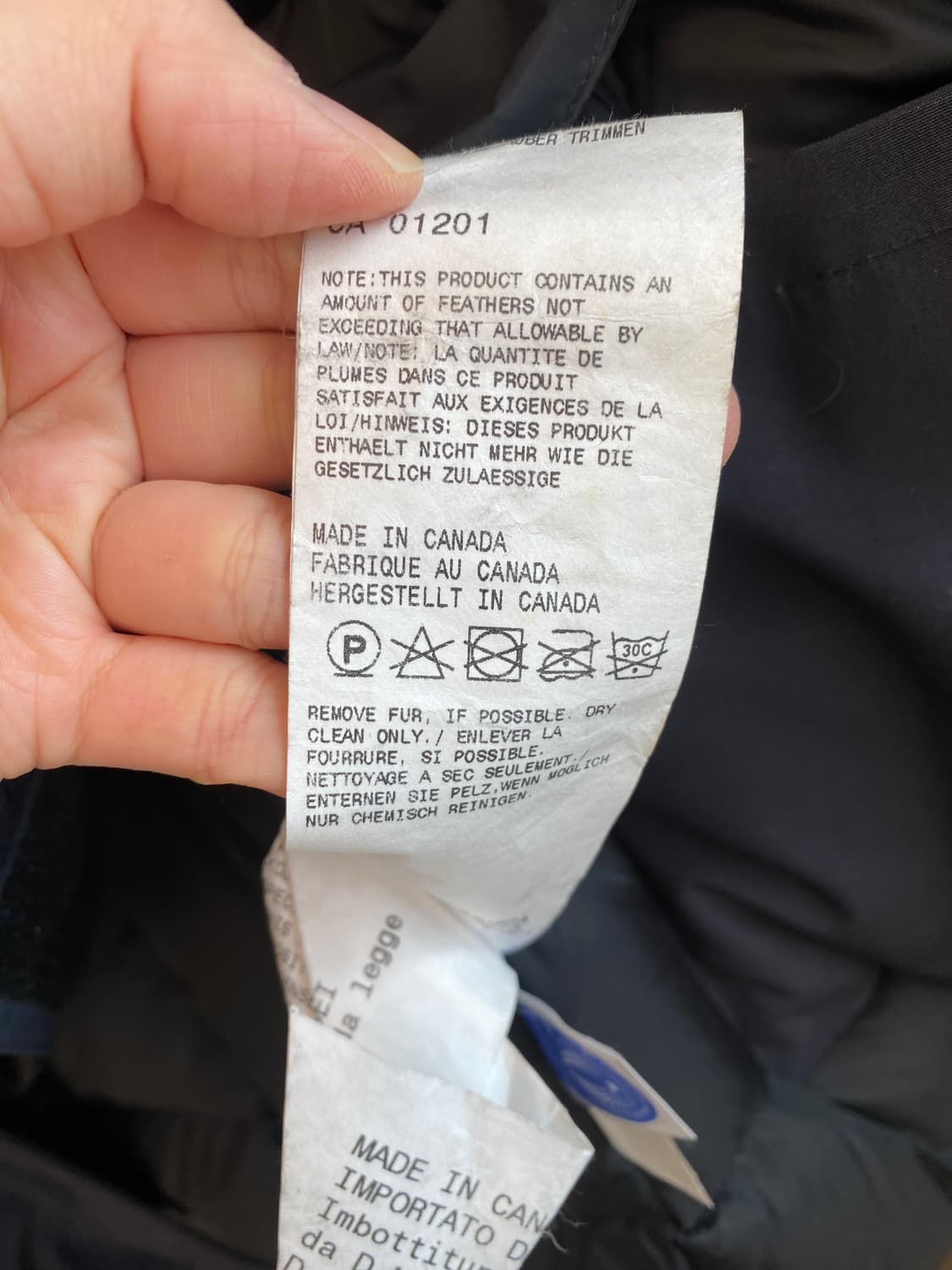 CANADA GOOSE EXPEDITION 네이비 파카(S) 상품이미지8