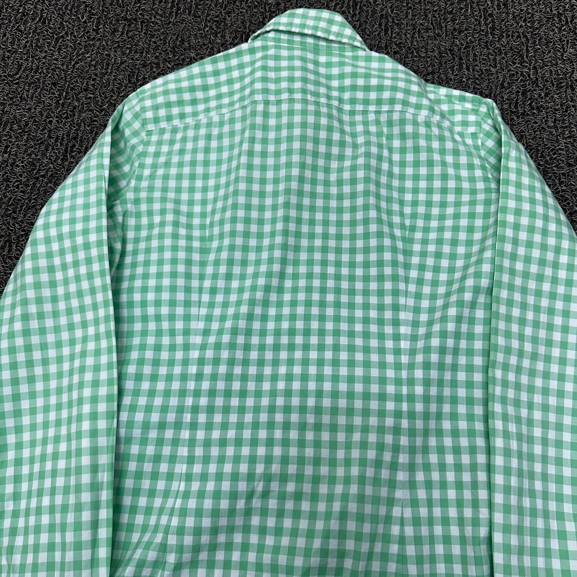 POLO 폴로 랄프로렌 여성 체크 패턴 셔츠 그린 상품이미지6