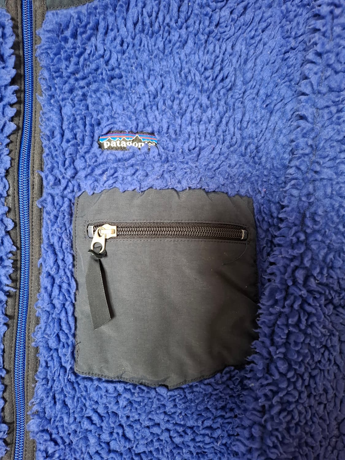 M 파타고니아 딥파일 플리스 자켓 잉크블루 상품이미지2