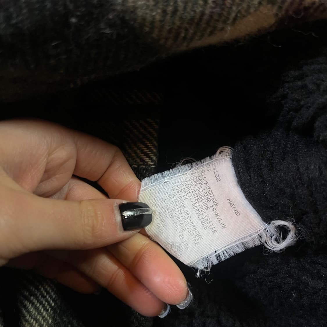 울리치 체크 울 블루종 자켓 상품이미지4