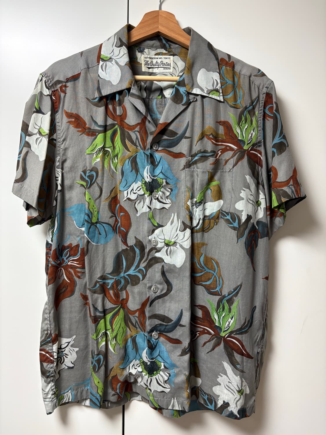 와코마리아 하와이안 셔츠 XL 상품이미지1