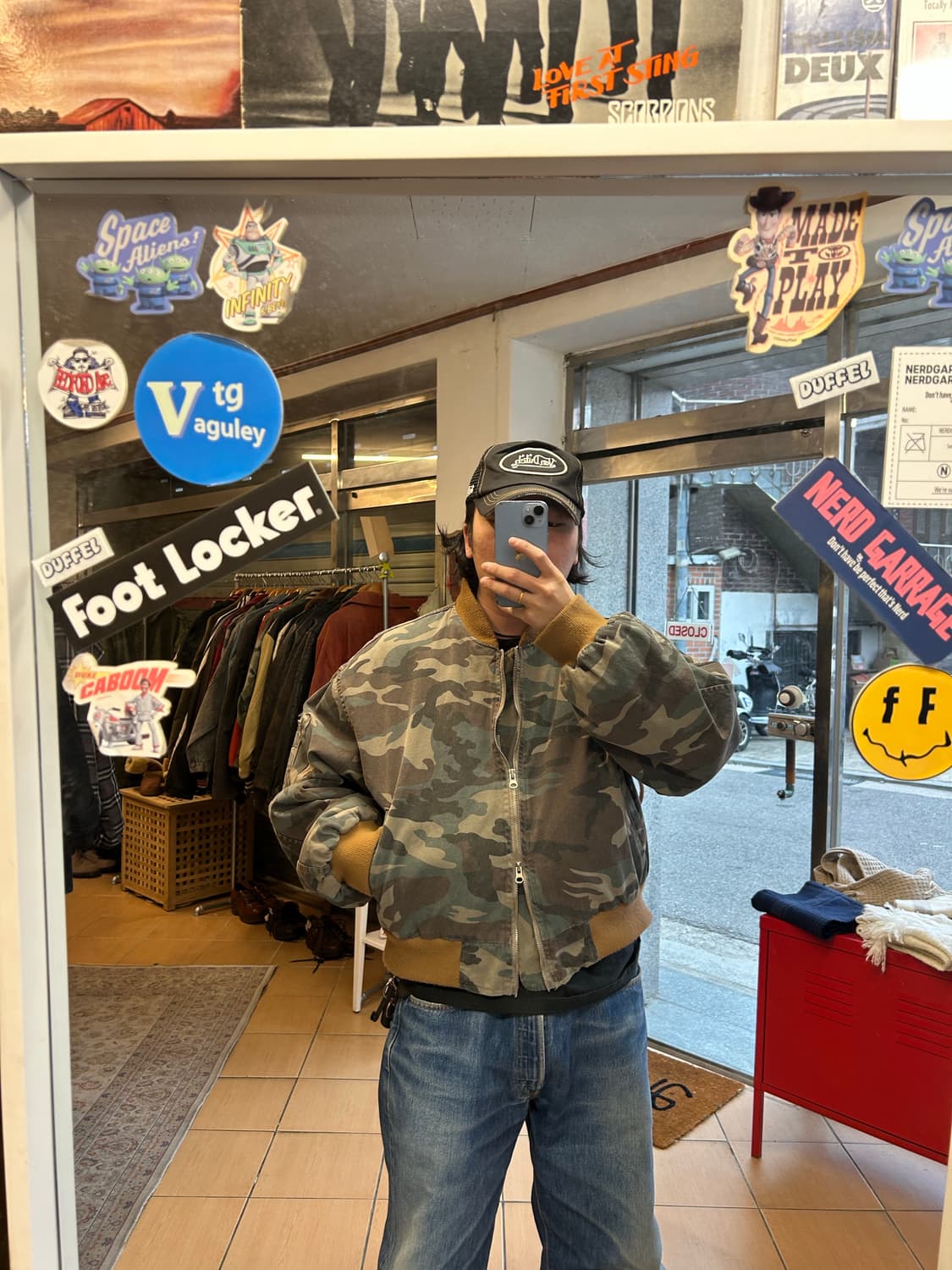 Vintage camo Ma-1  상품이미지8