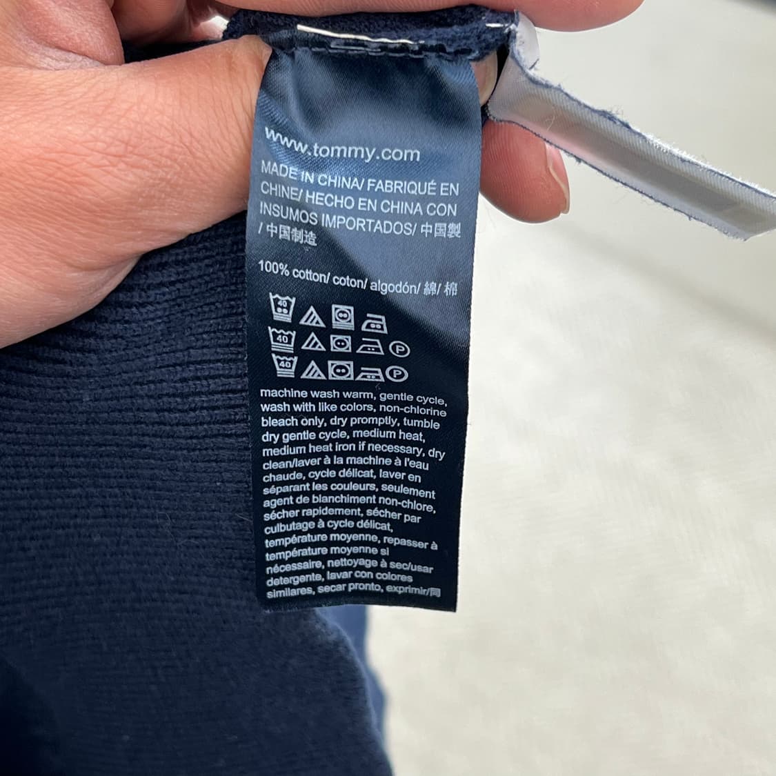 타미힐피거 스트라이프 니트 r3283 상품이미지6