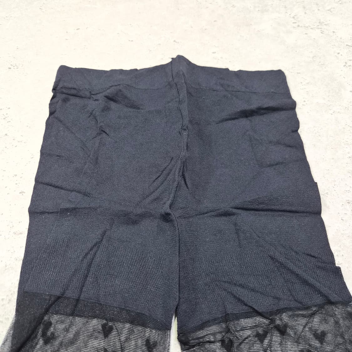 일본 튜튜안나 20데니아 하트 패턴 시스루  팬티스타킹 상품이미지3