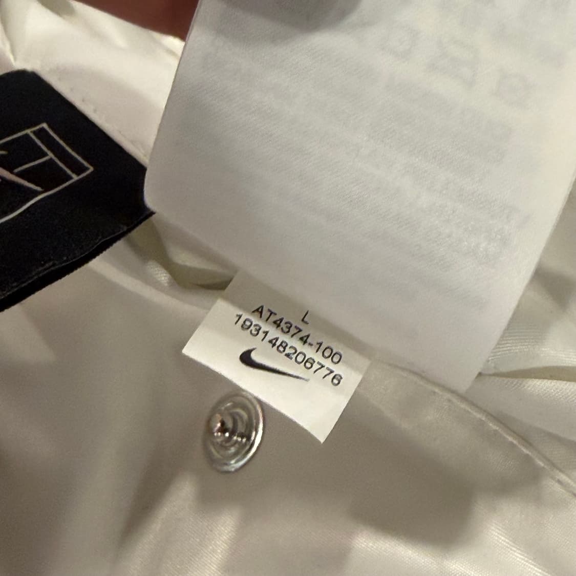 [L] 나이키 코트 슬램 화이트 봄버 자켓 B562 상품이미지9