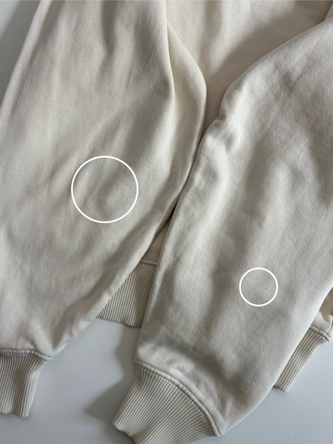 Acne Studios 아크네스튜디오 핀트페이스 화이트 맨투맨 상품이미지7