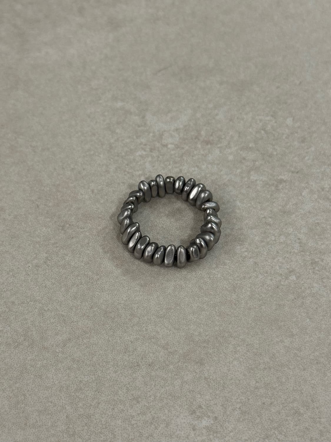 헤마타이트 우레탄 반지 상품이미지1