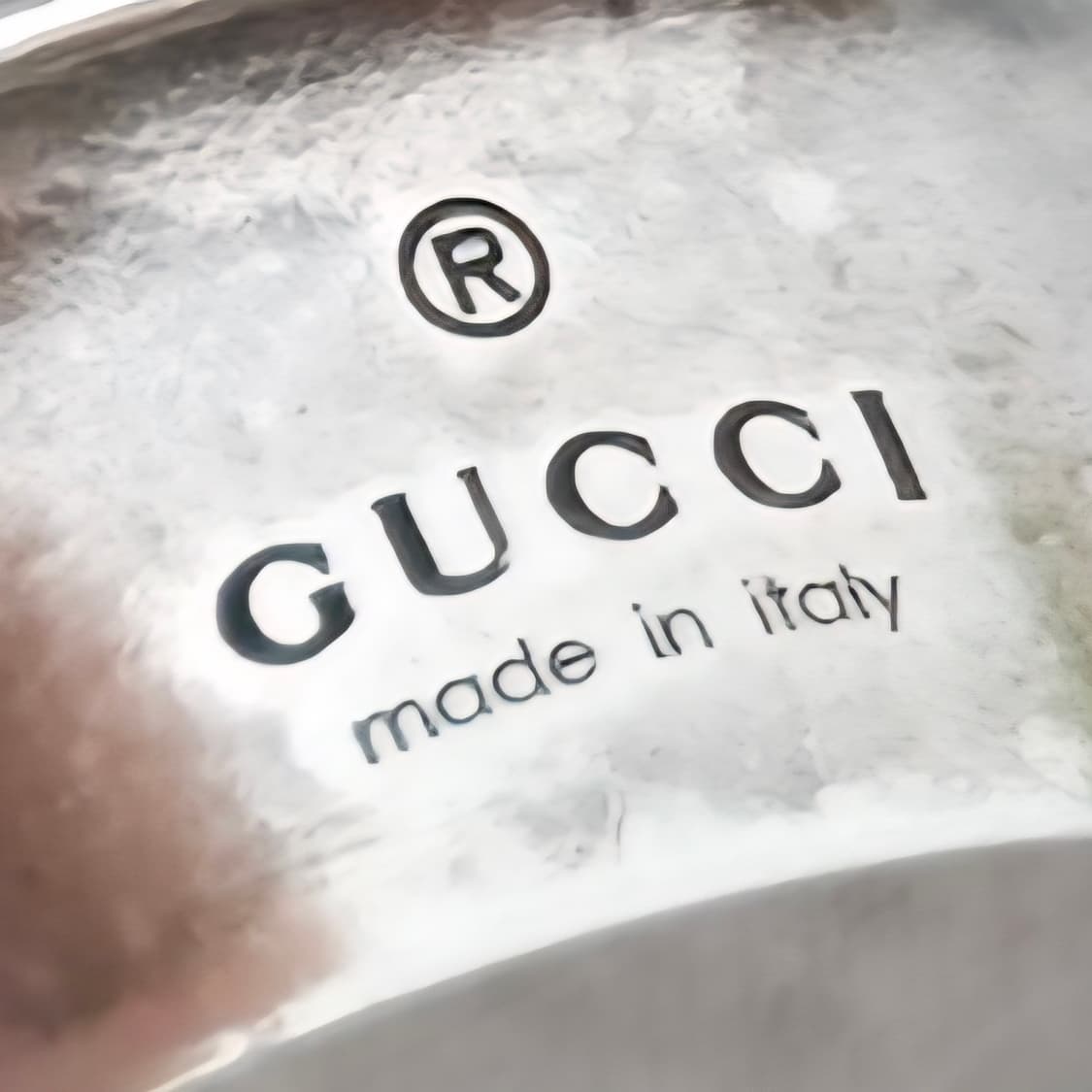 구찌 에나멜 인터로킹 링 반지 10호 판매 상품이미지7