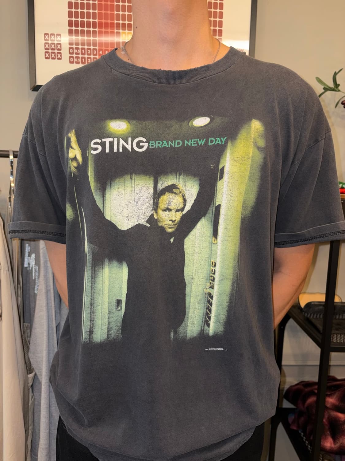90‘s Sting Brand New day world tour T-sh 상품이미지4