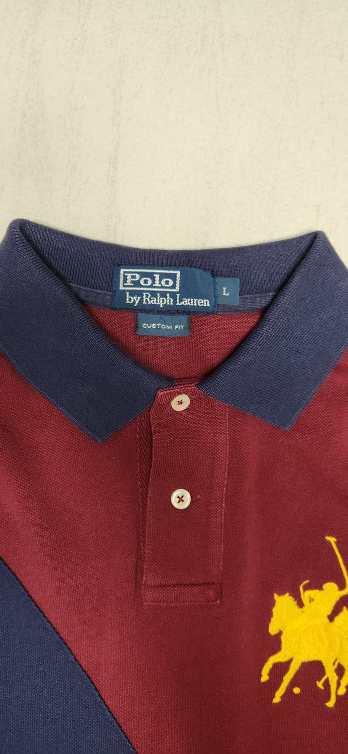 폴로 빅포니 버건디 pk L 상품이미지3