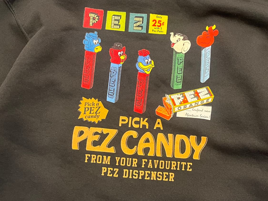 [105~110] PEZ 페즈캔디 빈티지 맨투맨  상품이미지5