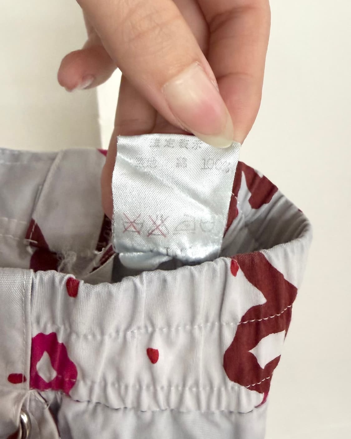 크리스찬 디올 스포츠 화이트레드 보르도 코튼 스커트 상품이미지9