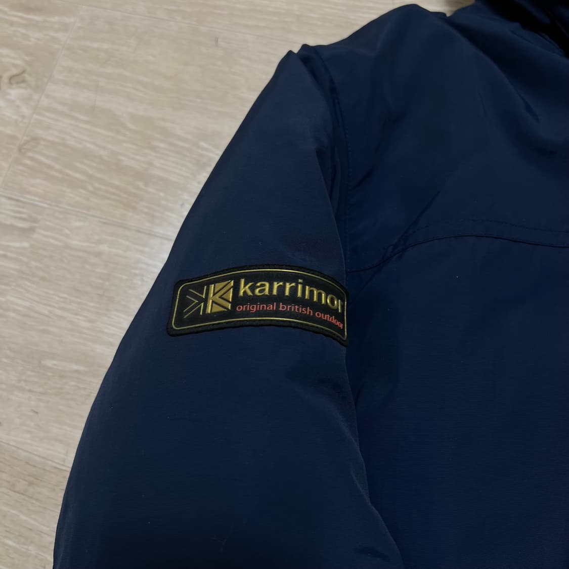 카리모어 구스다운 후드 파카 패딩 점퍼 [네이비] L/100 상품이미지5