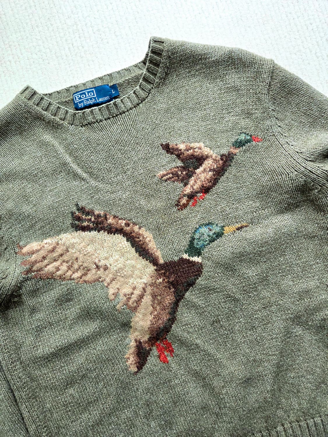 폴로 랄프로렌 말라드덕 니트 스웨터 상품이미지6