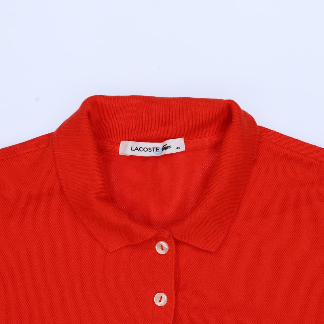 40 라코스테 여성 반팔 카라티 0407M 상품이미지3