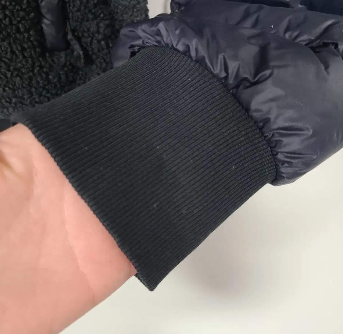 파라점퍼스 매장판 정품 남성 플리스 경량 패딩 네이비 XL 상품이미지5