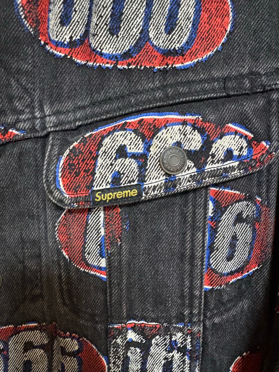 슈프림 17 666 자켓 xl 상품이미지2