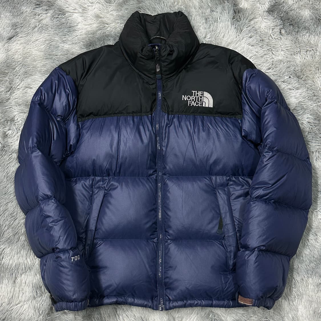 노스페이스 700 눕시 네이비 숏패딩 s 상품이미지1
