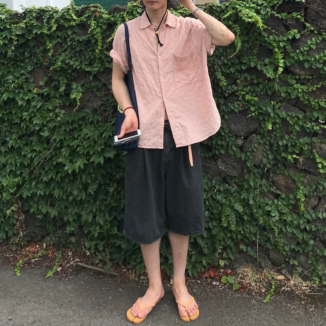 youth pattern half shirt 상품이미지2