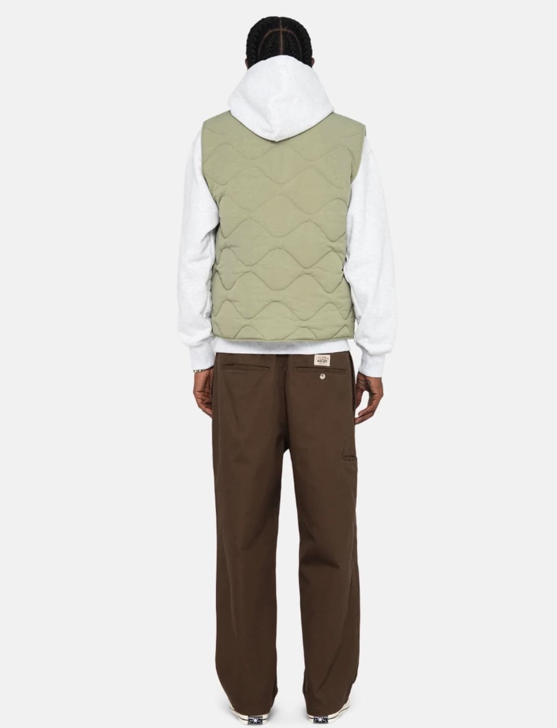 스투시 워크기어 트라우저 트윌 브라운 30 상품이미지3