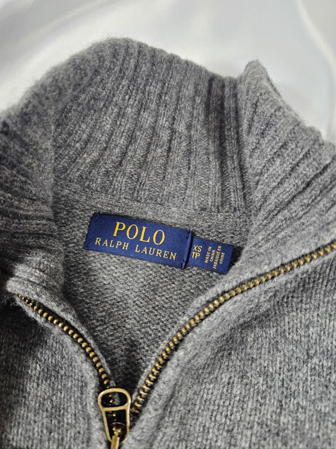 폴로빅포니니트집업 상품이미지3