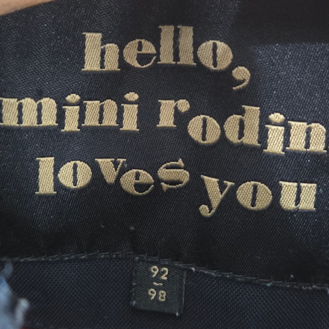 미니로디니 키즈 야상패딩 92/98 상품이미지2