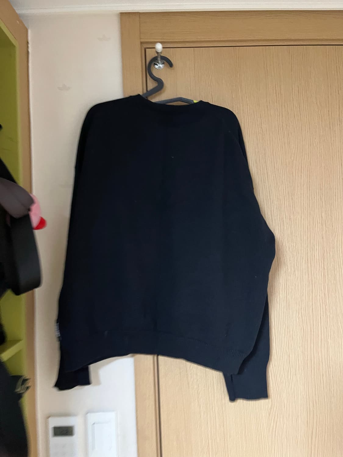 오프닝 프로젝트 그린 플라즈마 니트 블랙 상품이미지3