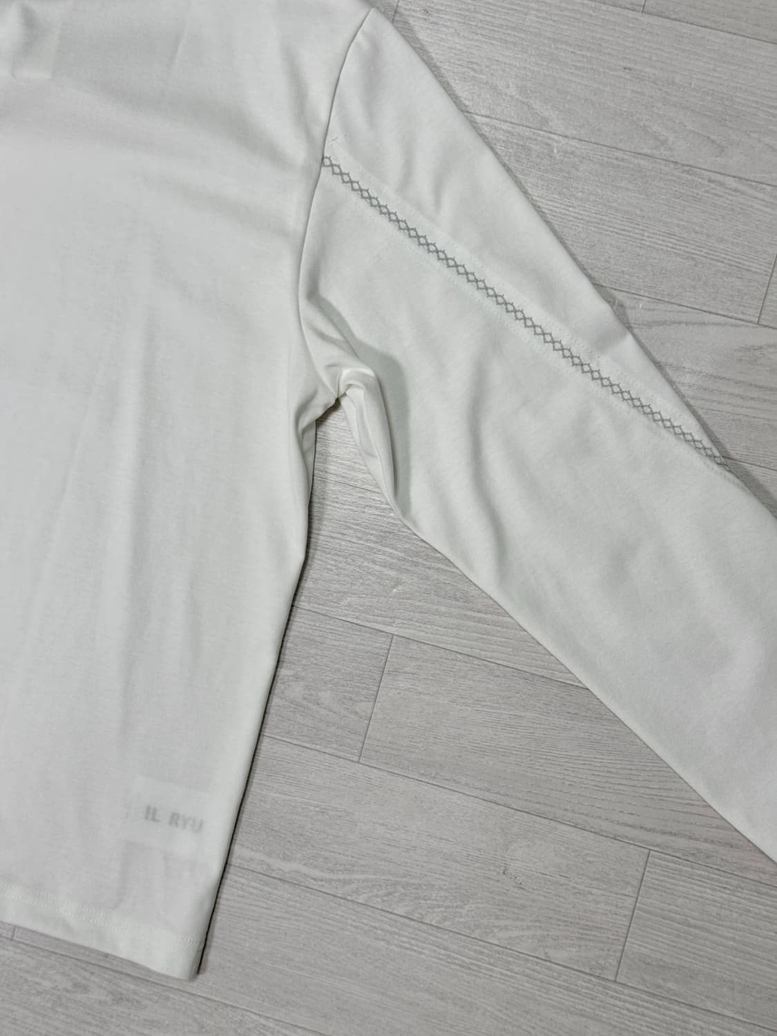 일류 Trace long sleeve (White) 1 상품이미지10