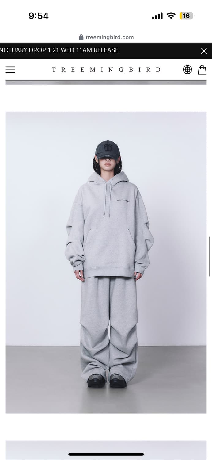 트리밍버드 리벳 스웻 팬츠 단종상품 상품이미지2