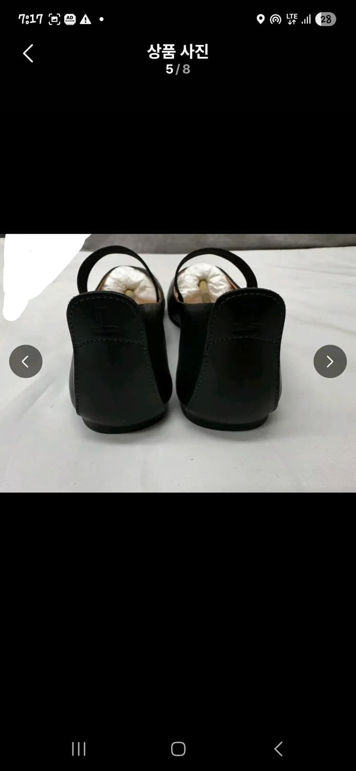 [랑방]여성 블랙 메리제인225(박스포함,새신발컨디션) 상품이미지4