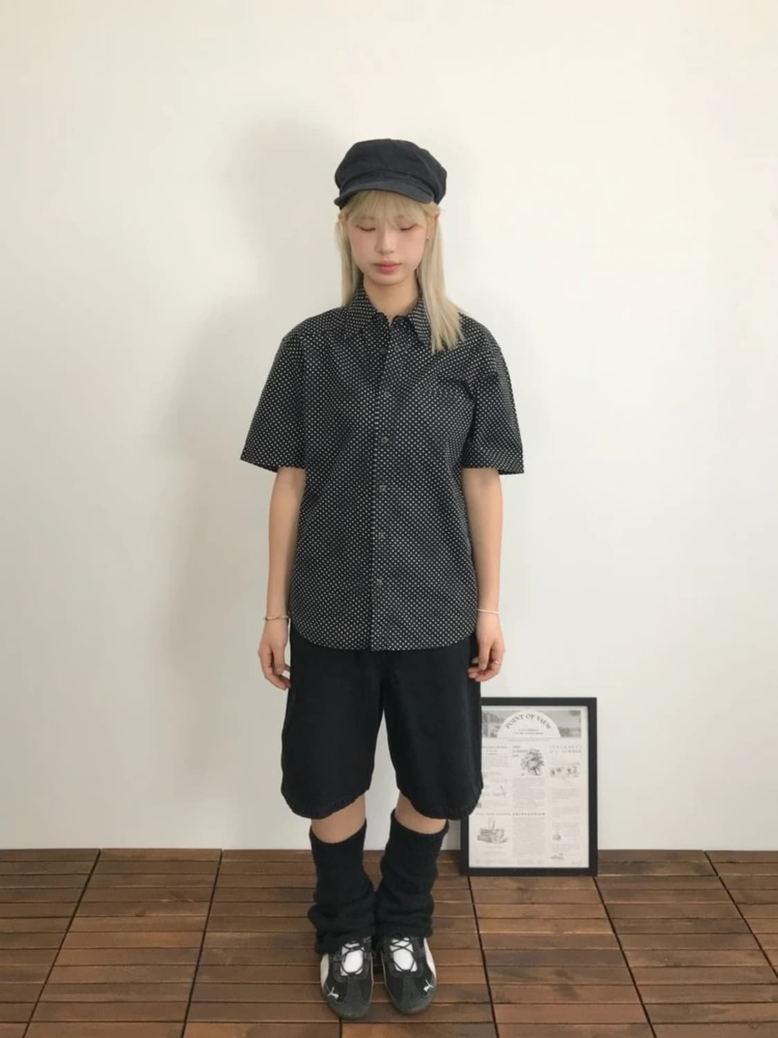 BOYCOTT Polka Dot Shirt 상품이미지1