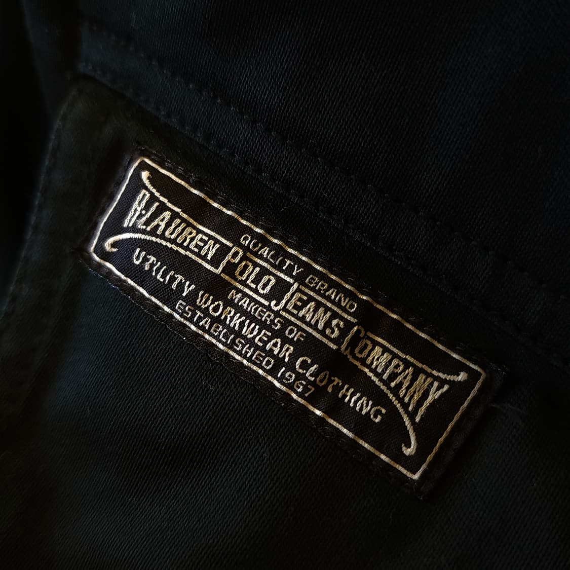 00년대 폴로 진스 컴퍼니 초고밀도 원단 미공군 B-9 밀리터리 파카 L 상품이미지6