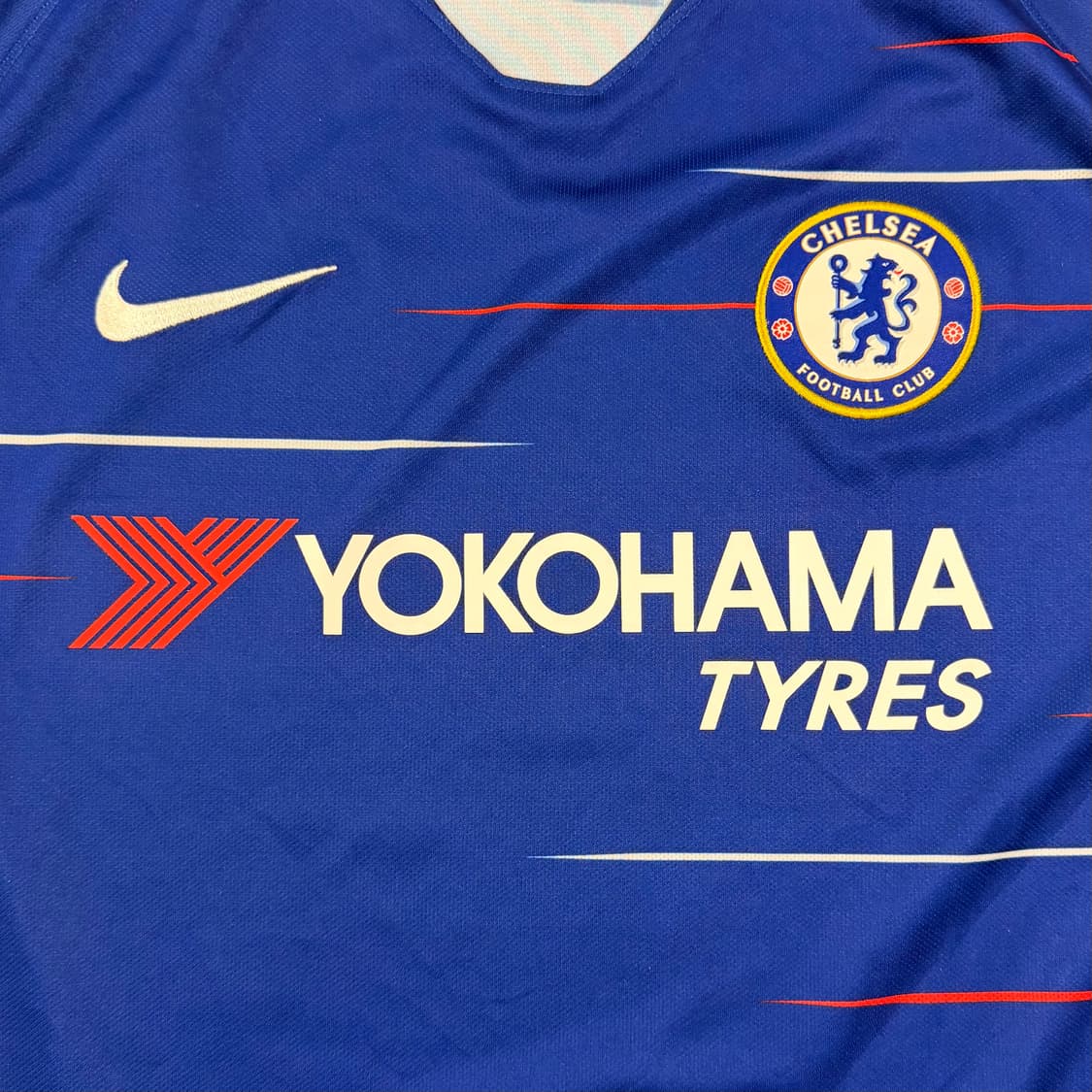 18-19 첼시 홈 아자르 유니폼 상품이미지6