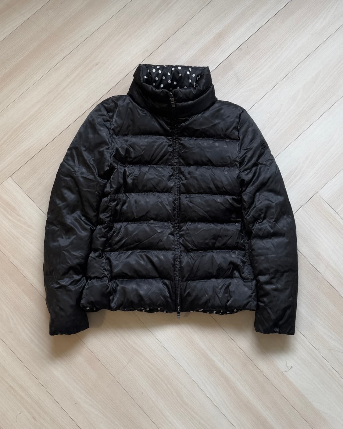 [Armani Jeans] Dot Real Down Jacket 상품이미지1