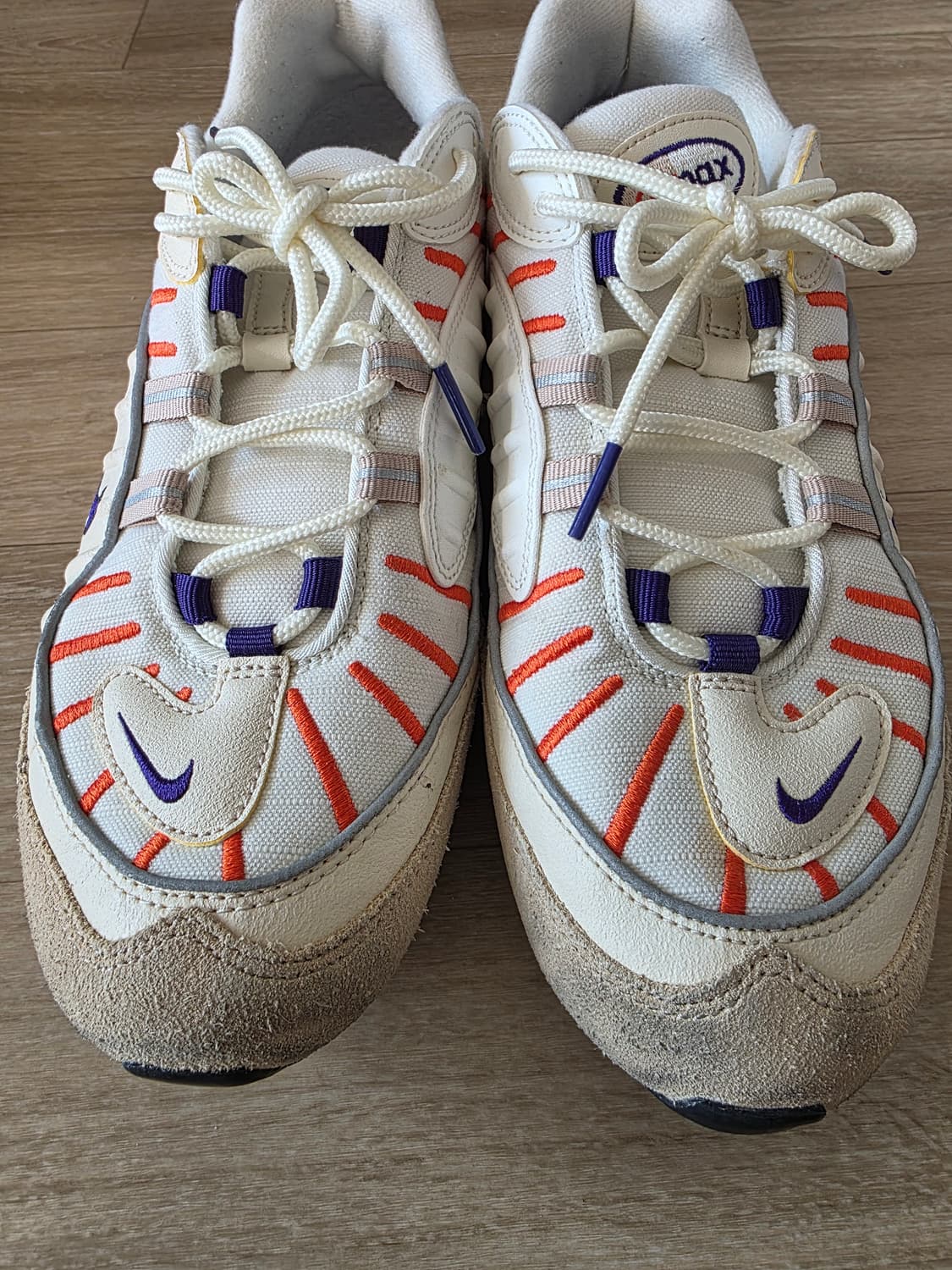 Nike Air Max 98 Sail Court Purple 상품이미지6