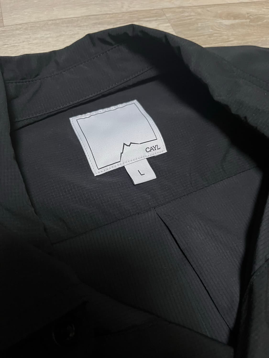 Cayl stretch nylon hiker shirts black 상품이미지7