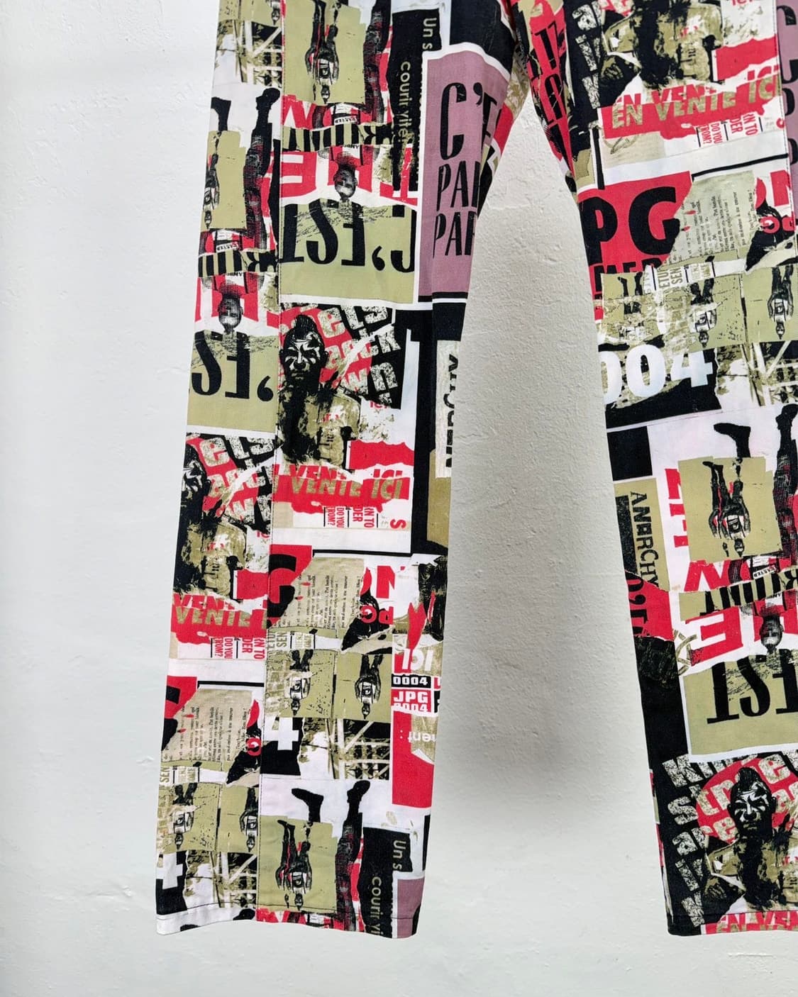 장폴고티에 00s 아카이브 펑크 아나키 팬츠 상품이미지4